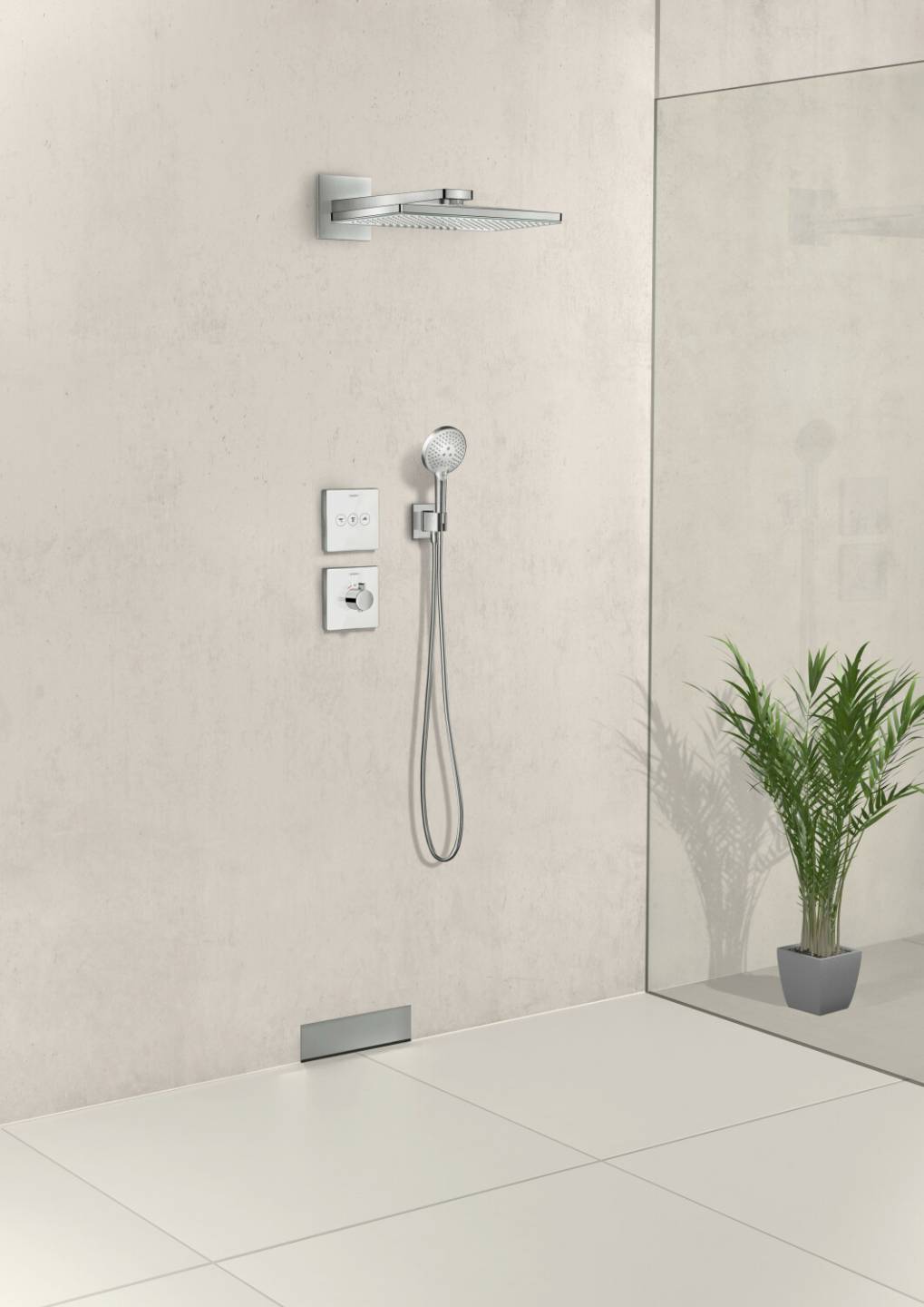 Hansgrohe ShowerSelect Glas Highflow (15734400) Rubinetterie bagno